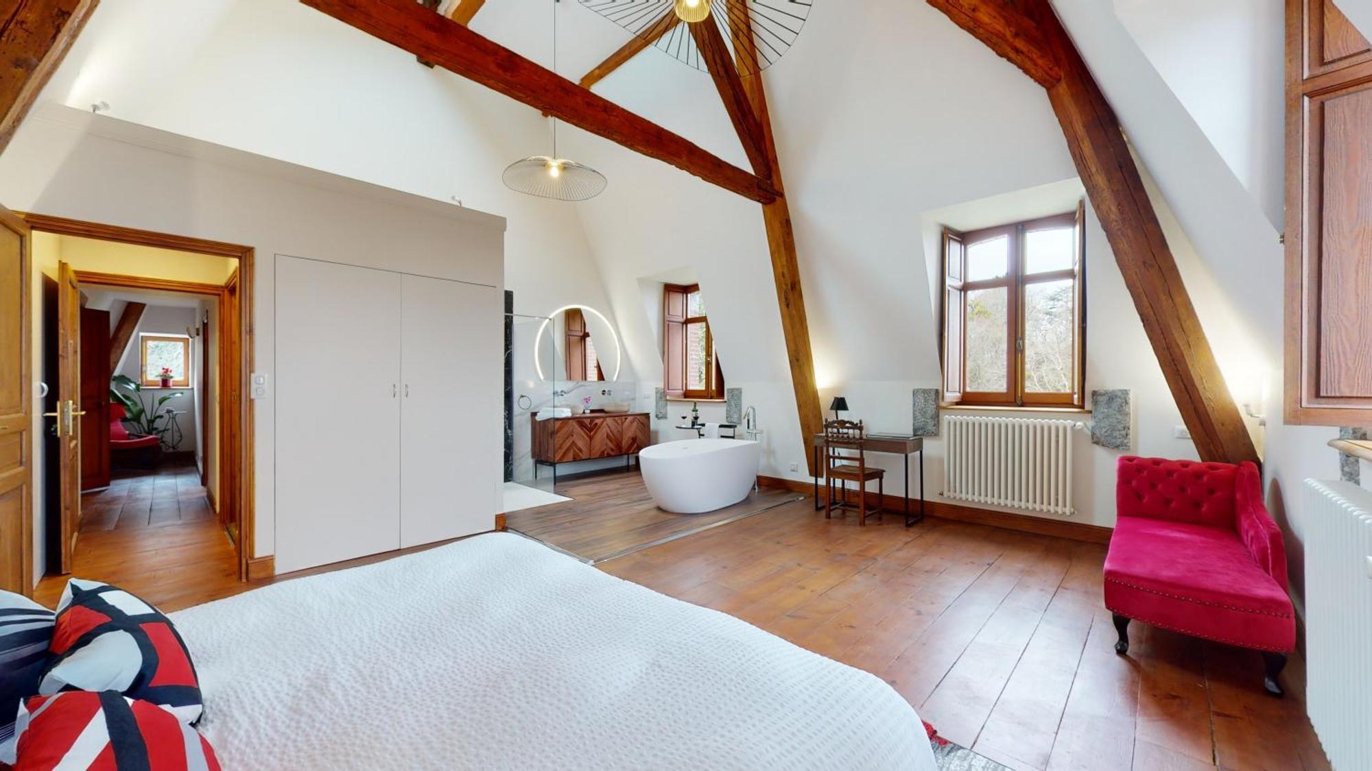 Domaine De La Tisnere Bed & Breakfast Gelos Bilik gambar